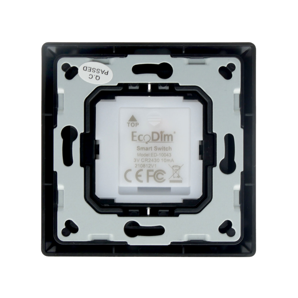 ED-10043 Draadloze schakelaar Zigbee zwart_achterzijde ED-10043 Draadloze schakelaar Zigbee zwart (Friends of Philips Hue) - Afbeelding 4