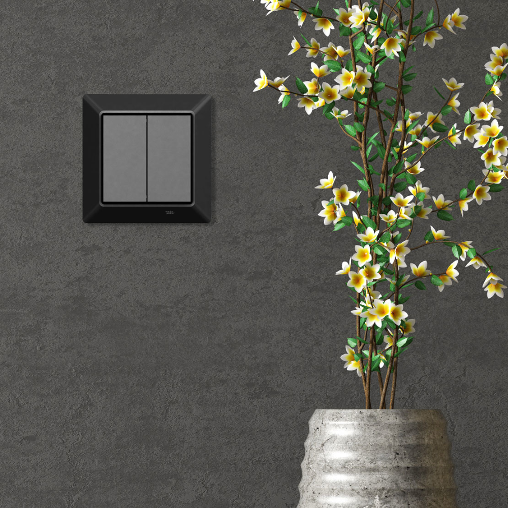 ED-10043 Draadloze schakelaar Zigbee zwart_muur-afbeelding ED-10043 Draadloze schakelaar Zigbee zwart (Friends of Philips Hue) - Afbeelding 6