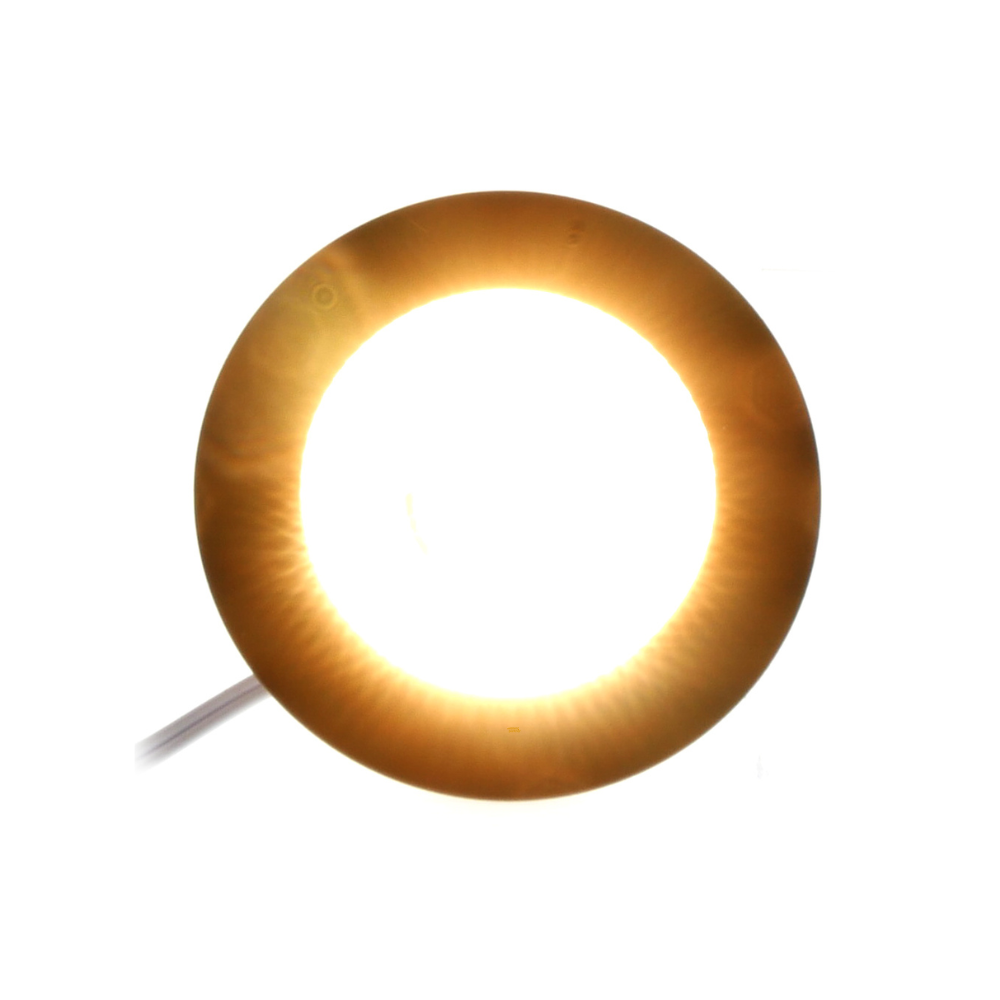 ED-10046 Led meubelspot_zwart_verlichting ED-10046 Led meubelspot kleine inbouwdiepte IP54 warm wit, rond, zwart, 55mm - Afbeelding 5