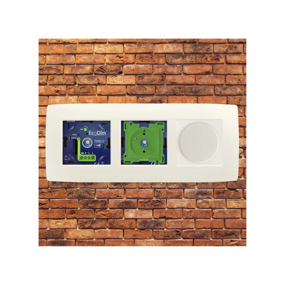 ED-10072 Adapterset led dimmer_voorbeeld EcoDim ED-10072 Adapter set LED dimmer voor Niko afdek serie - Afbeelding 3