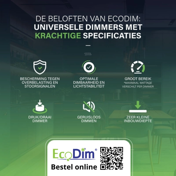 EcoDim LED-assortiment kernwaarden en online bestellen mogelijkheid EcoDim LED-assortiment kernwaarden en online bestellen mogelijkheid