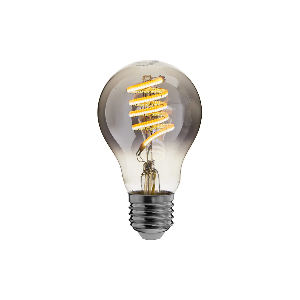 EcoDim ED-10032 Zigbee led filament lamp dimbaar E27, bulb A60, Smokey 2000K-4000K - Afbeelding 3
