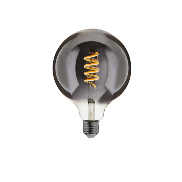 EcoDim Zigbee LED-Filamentlamp G125 | E27 Smokey | Dimbaar 2000K-4000K - Afbeelding 3