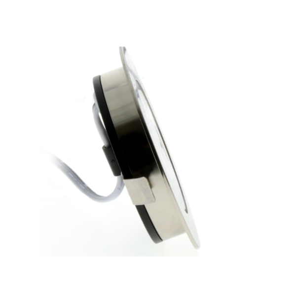 ED-10045 Led meubelspot kleine inbouwdiepte IP54 warm wit, rond, geb. nikkel, 55mm - Afbeelding 3