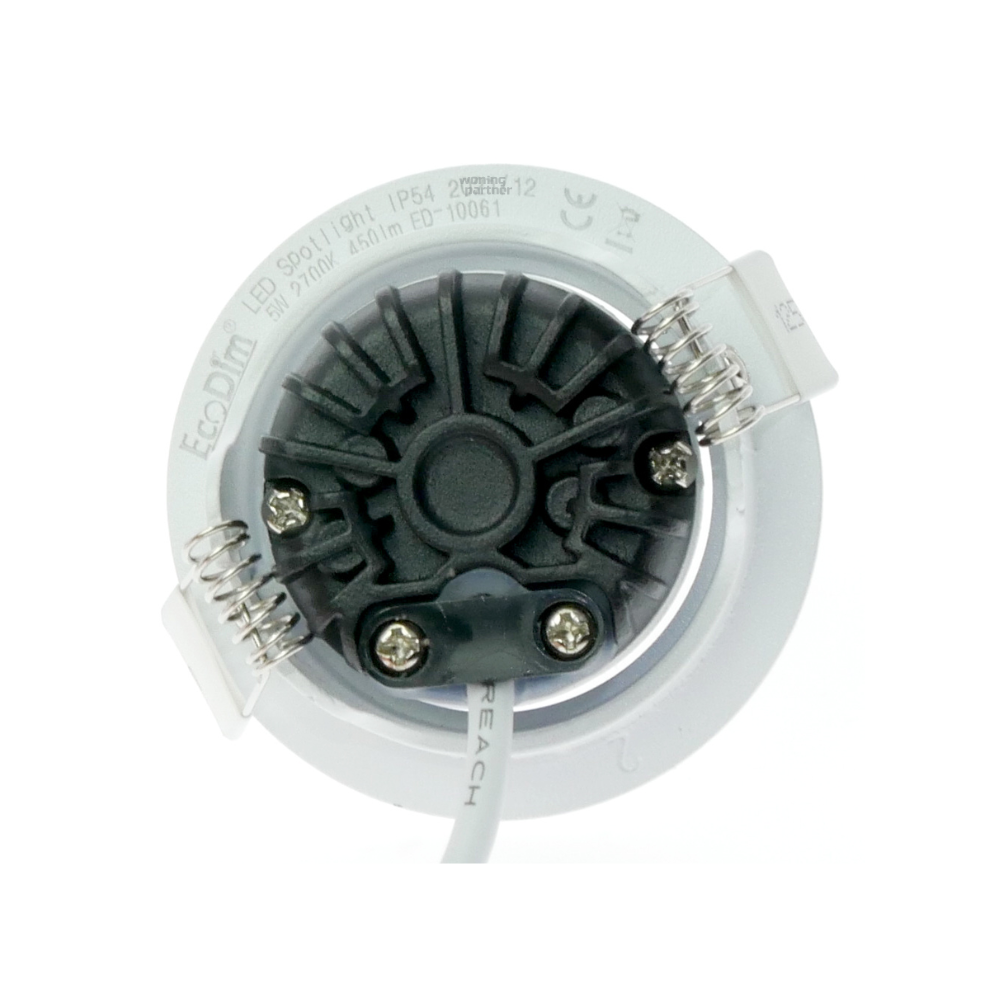 EcoDim_ED-10058 Led inbouwspot kleine inbouwdiepte IP54 dim to warm, rond, wit, 55mm_achterzijde ED-10058 Led inbouwspot kleine inbouwdiepte IP54 dim to warm, rond, wit, 55mm - Afbeelding 8