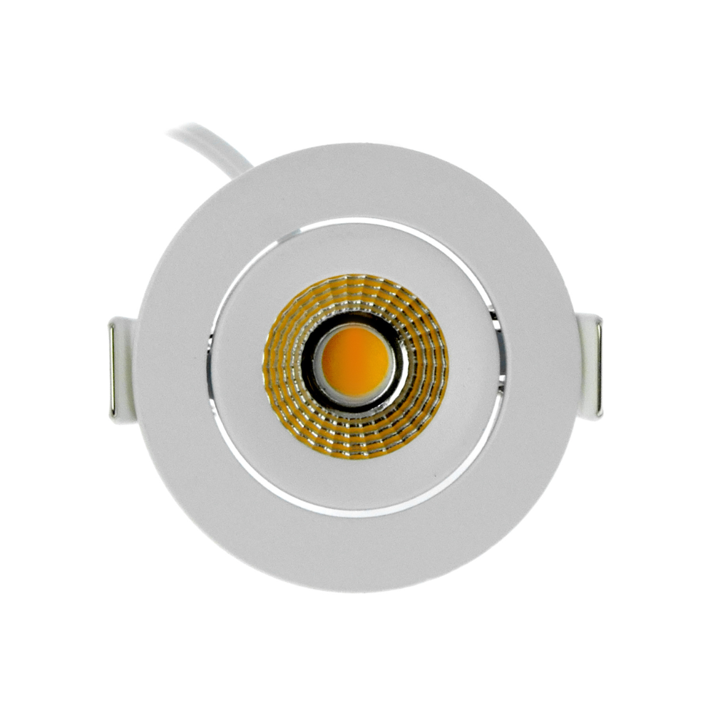 EcoDim_ED-10058 Led inbouwspot kleine inbouwdiepte IP54 dim to warm_onderaanzicht ED-10058 Led inbouwspot kleine inbouwdiepte IP54 dim to warm, rond, wit, 55mm - Afbeelding 5