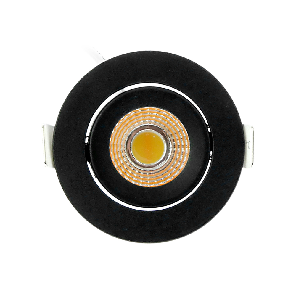 EcoDim_ED-10060 Led inbouwspot kleine inbouwdiepte IP54 dim_zichtzijde ED-10060 Led inbouwspot kleine inbouwdiepte IP54 dim to warm, rond, zwart, 55mm - Afbeelding 6