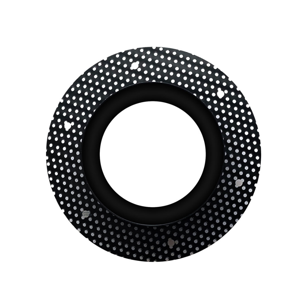 EcoDim_ED-10084 Stuc spot frame, zwart, rond_overzicht EcoDim ED-10084 Stuc spot frame, zwart, rond - Afbeelding 4