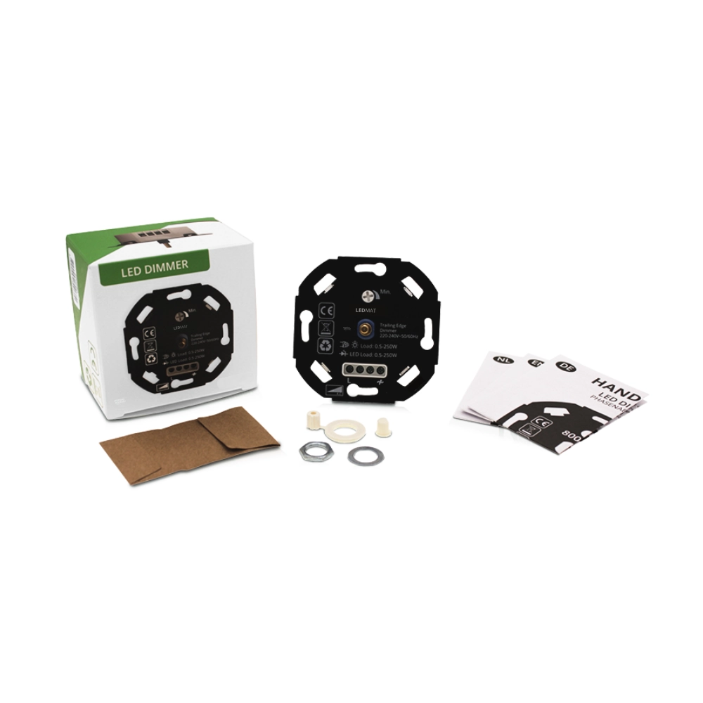 LED-dimmer universeel LEDMAT LD05 | Wisselschakeling | 0.5-250W - Afbeelding 2