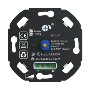 LEDMAT_LED dimmer LD08_500W_Fase-af-en-aansnijding