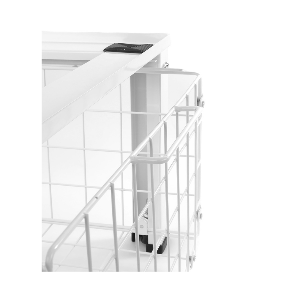 Nedco Wasmachine-_droger verhoger met draadmand 98 Nedco wasmachine/droger verhoger met draadmand verstelbaar | 606.006.00 - Afbeelding 4