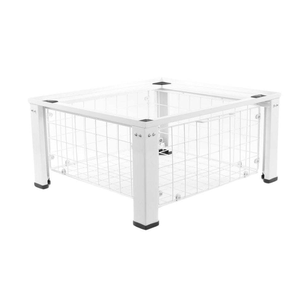 Nedco wasmachine/droger verhoger met draadmand verstelbaar | 606.006.00 Nedco wasmachine/droger verhoger met draadmand verstelbaar | 606.006.00