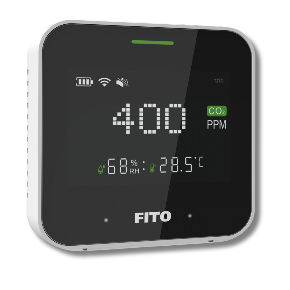 CO2-O2 Fito CO2 melder - Luchtkwaliteitsmeter