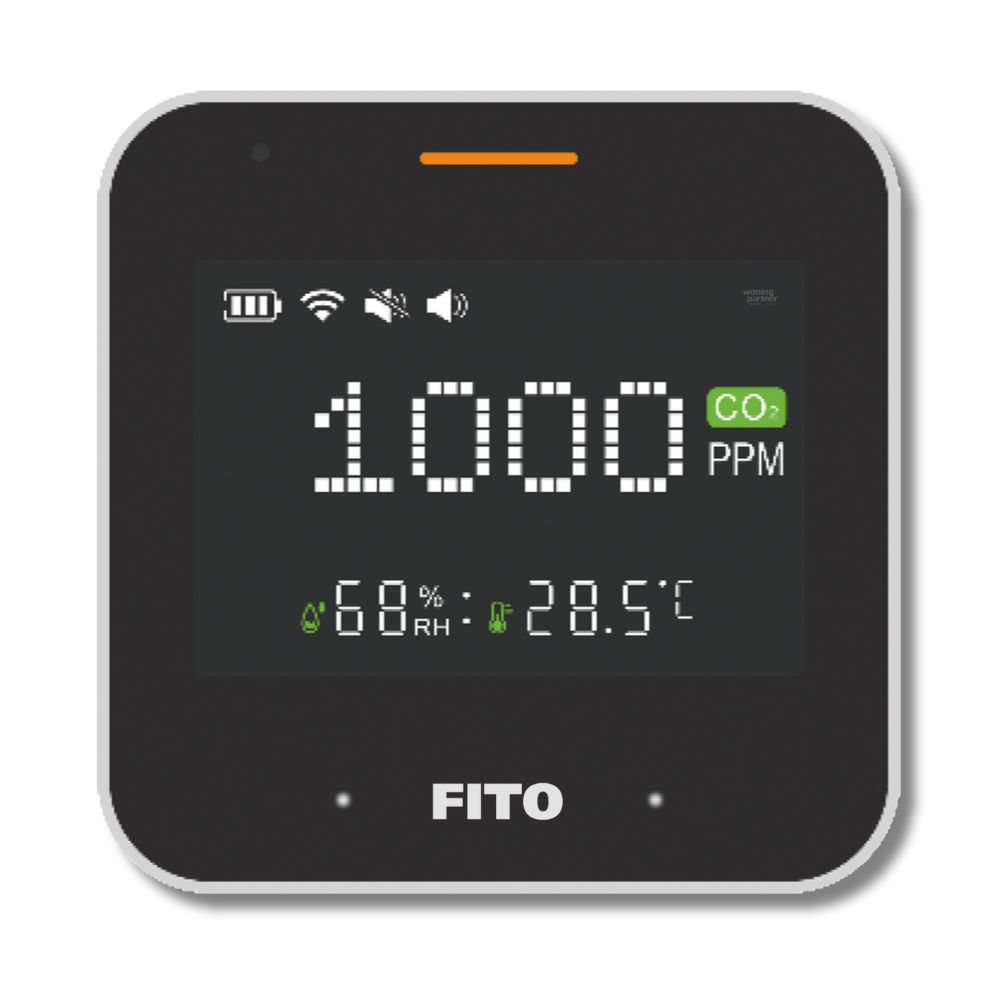 CO2-O2 Fito CO2 melder - Luchtkwaliteitsmeter - Afbeelding 2