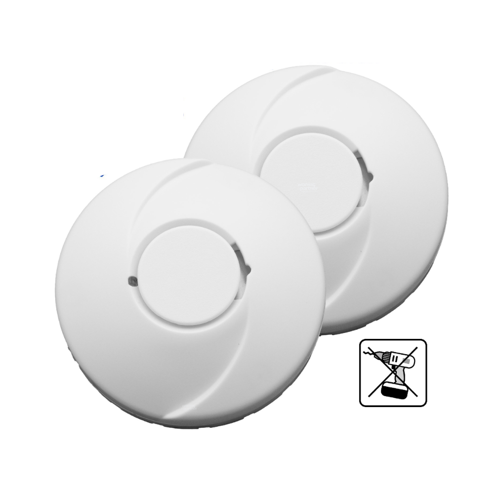 Fito FIT-10YRF draadloos koppelen_snelle montage Fito FIT 10Y RF Rookmelder draadloos koppelbaar | 10 jaar - Afbeelding 4