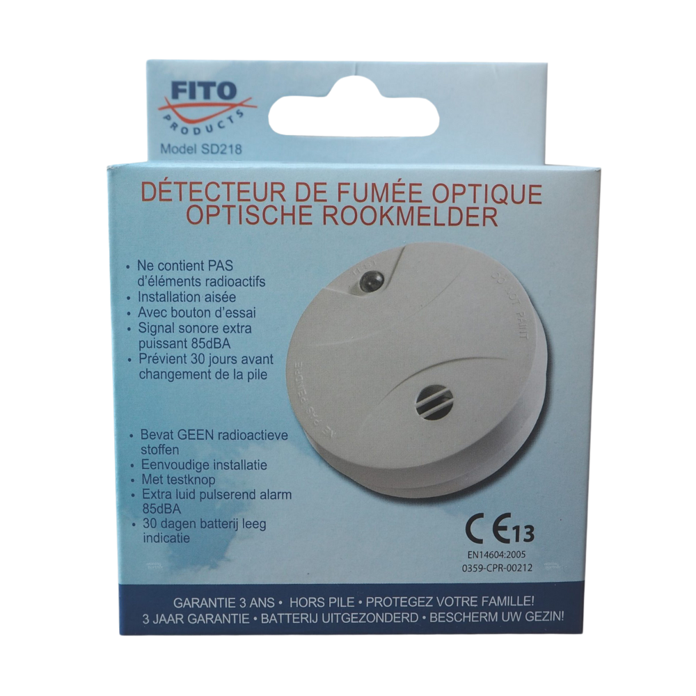 Fito SD218_verpakking SD218 Fito rookmelder - Afbeelding 3