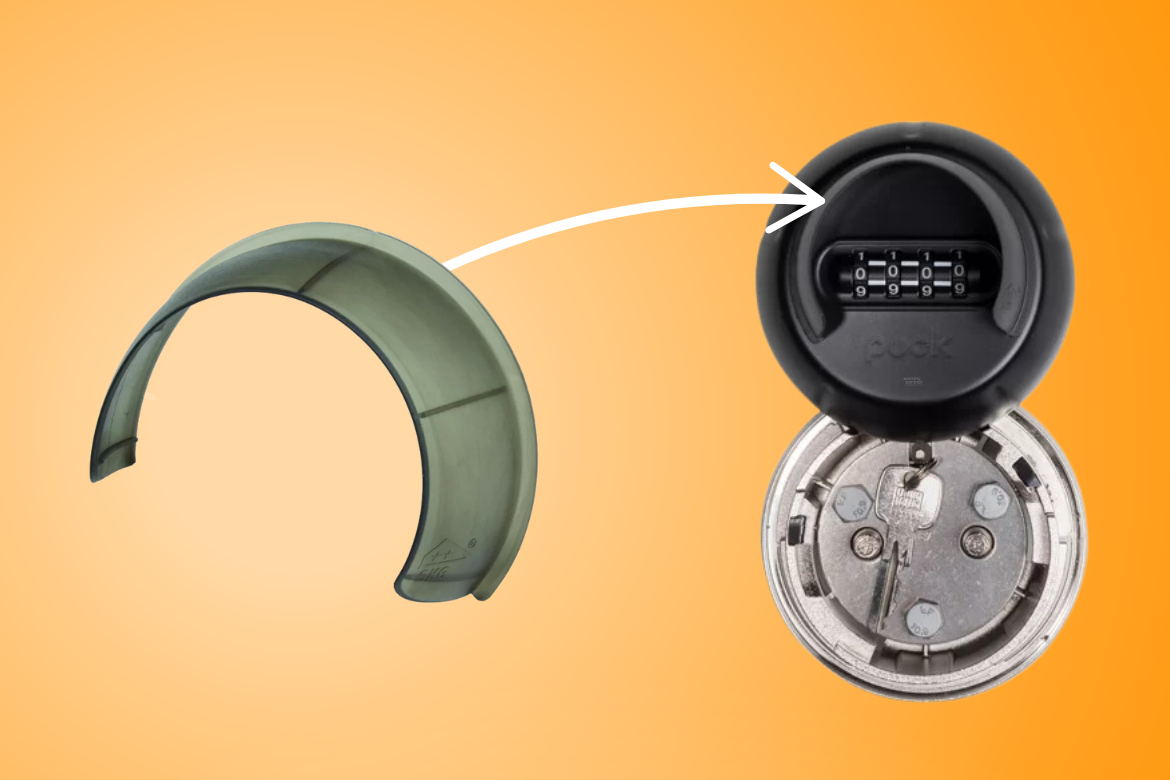 Puck Keysafe Privacy Shield beschermkap voor afscherming van cijfercode