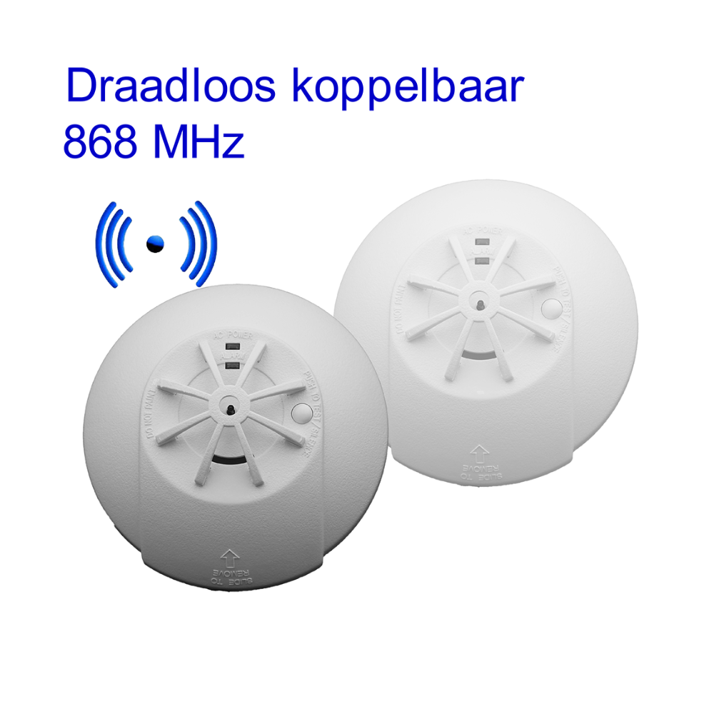Fito FIT230RFL  230 volt rookmelder Draadloos koppelbaar 10 jaar - Afbeelding 7