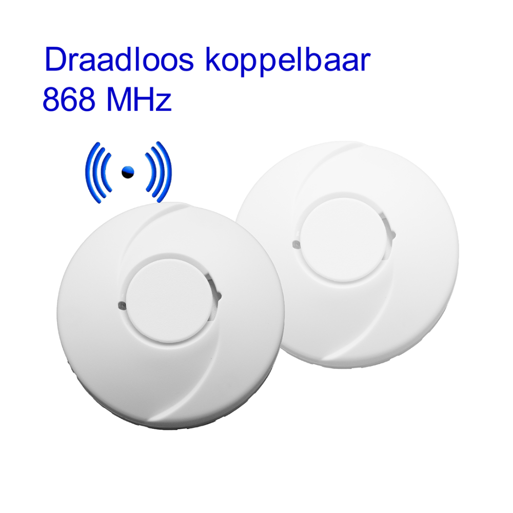 Fito FIT230RFL  230 volt rookmelder Draadloos koppelbaar 10 jaar - Afbeelding 8