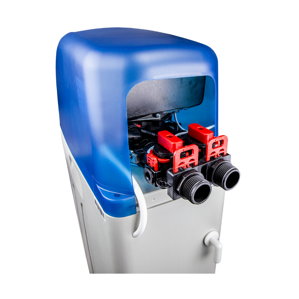 Aqmos R2D2-32 waterontharder set_compleet_aansluitijde Aqmos R2D2-32 waterontharder achterkant