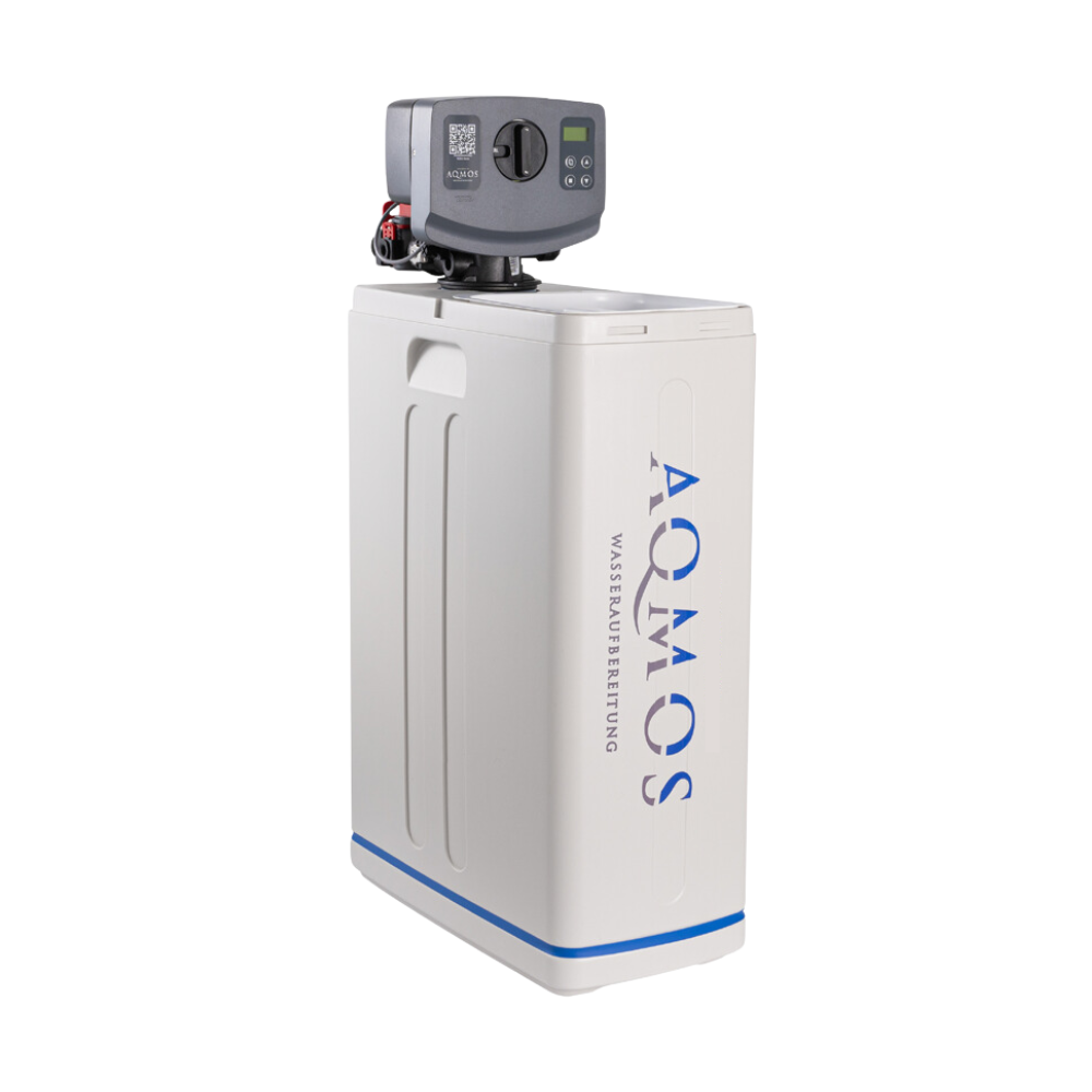 Aqmos R2D2-48 waterontharder stand-alone_zijkant Aqmos R2D2-48 waterontharder schuin voor zonder kap