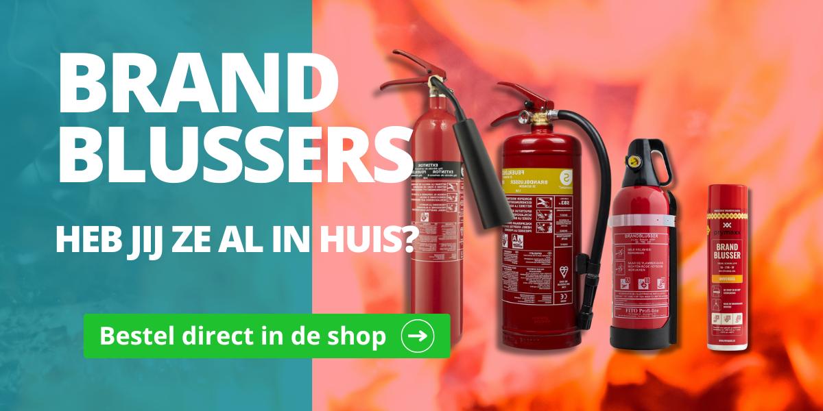Brandblussers kopen bij Woningpartner webwinkel. Groot assortiment schuimblussers, poederblussers en CO2-blussers voor woningen, appartementen en bedrijfsruimtes