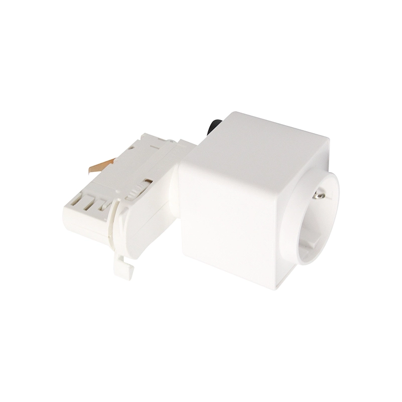 3-fase stopcontact LEDMAT | voor 3-fase railsysteem | wit - Afbeelding 2