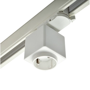 3-fase stopcontact LEDMAT | voor 3-fase railsysteem | wit