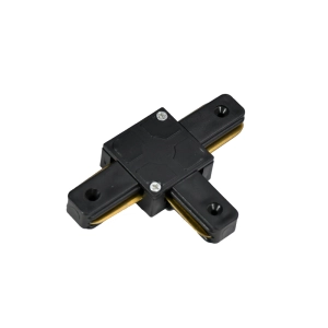 1-fase-rail T-vorm connector LEDMAT | zwart