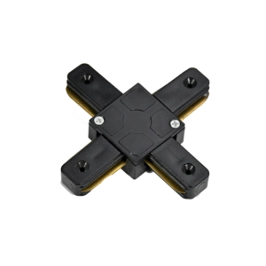 1 fase rail x vorm connector zwart