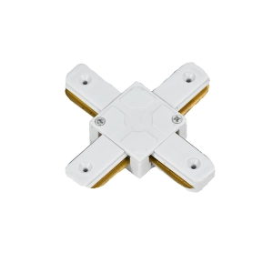 1-fase-rail X-vorm connector LEDMAT | wit