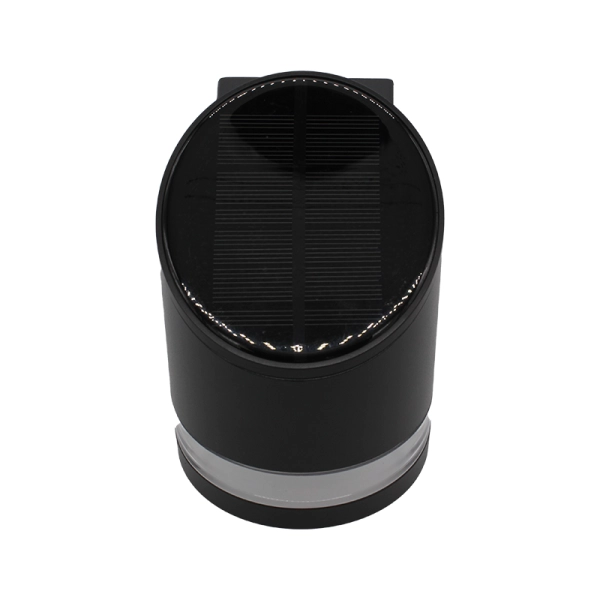solar-wandlamp-zwart-2w