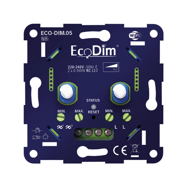 ECO-DIM.05 WiFi-smart-duo-led-dimmer-inbouw