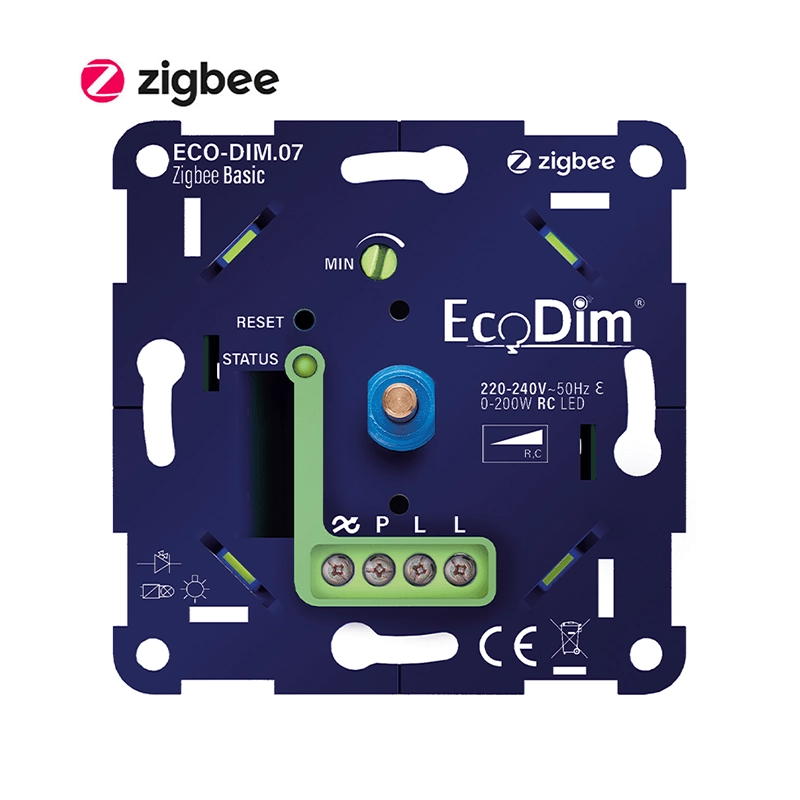 ECO-DIM.07-Zigbee-Basic_1 Zigbee Basic LED dimmer EcoDim.07 | druk/draai | 0-200w - Afbeelding 5