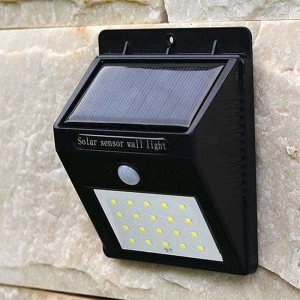 LEDMAT Wandlamp solar met sensor voor buiten