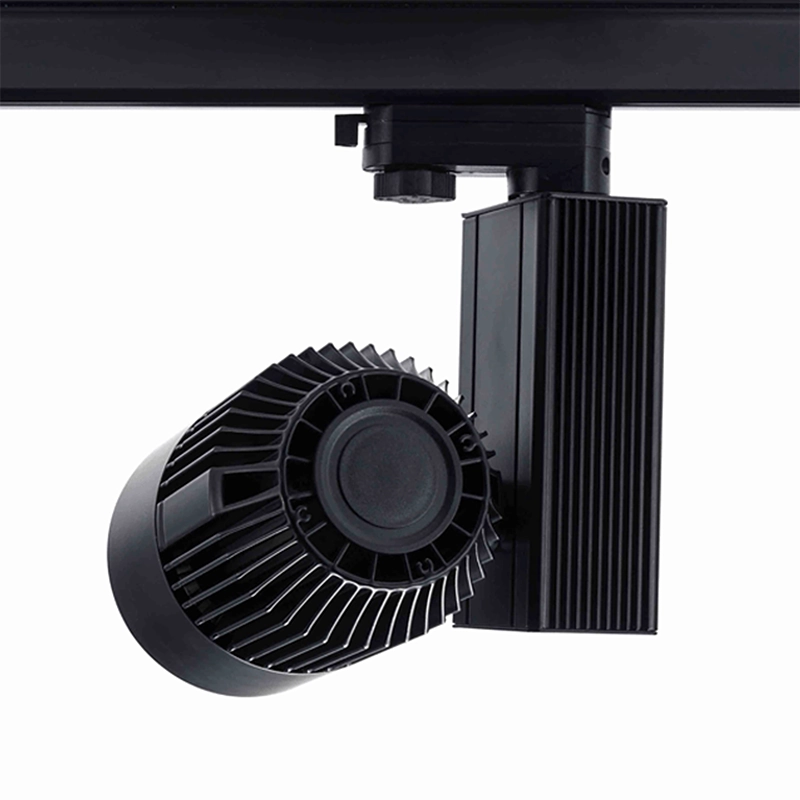 RDB40-4000K_4 3 fase spot zwart