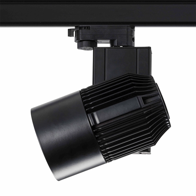 RDB40-4000K_5 railspot 3 fase railverlichting zwart