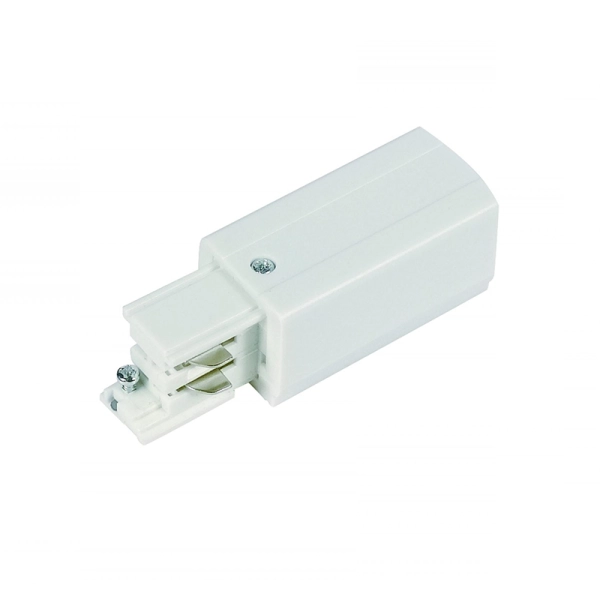 Power connector LEDMAT | recht | wit
