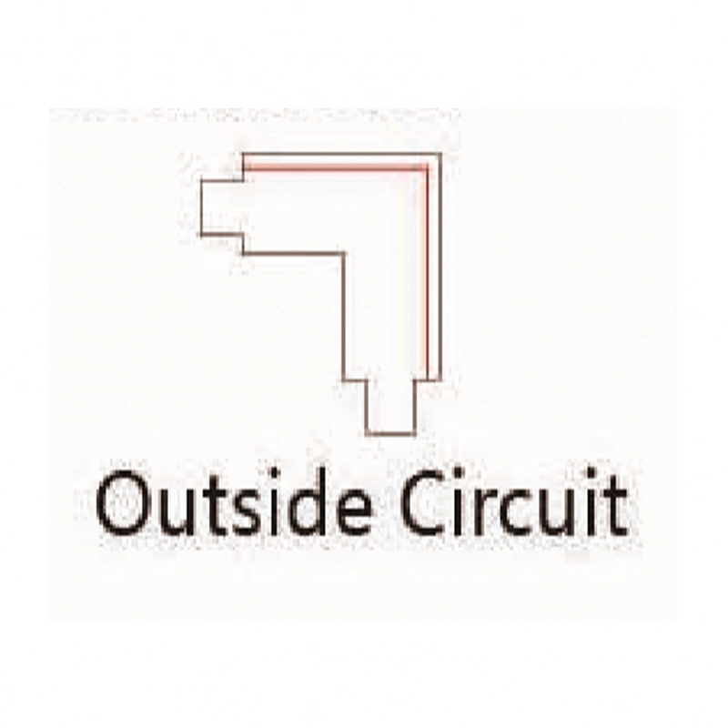 L-vorm connector LEDMAT | 3-fase-systeem | Buitenhoek | wit - Afbeelding 2
