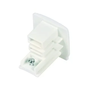 Eindplug LEDMAT | 3-fase-rail | wit