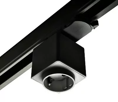 stopcontact-powergear-3-fase rail-zwart