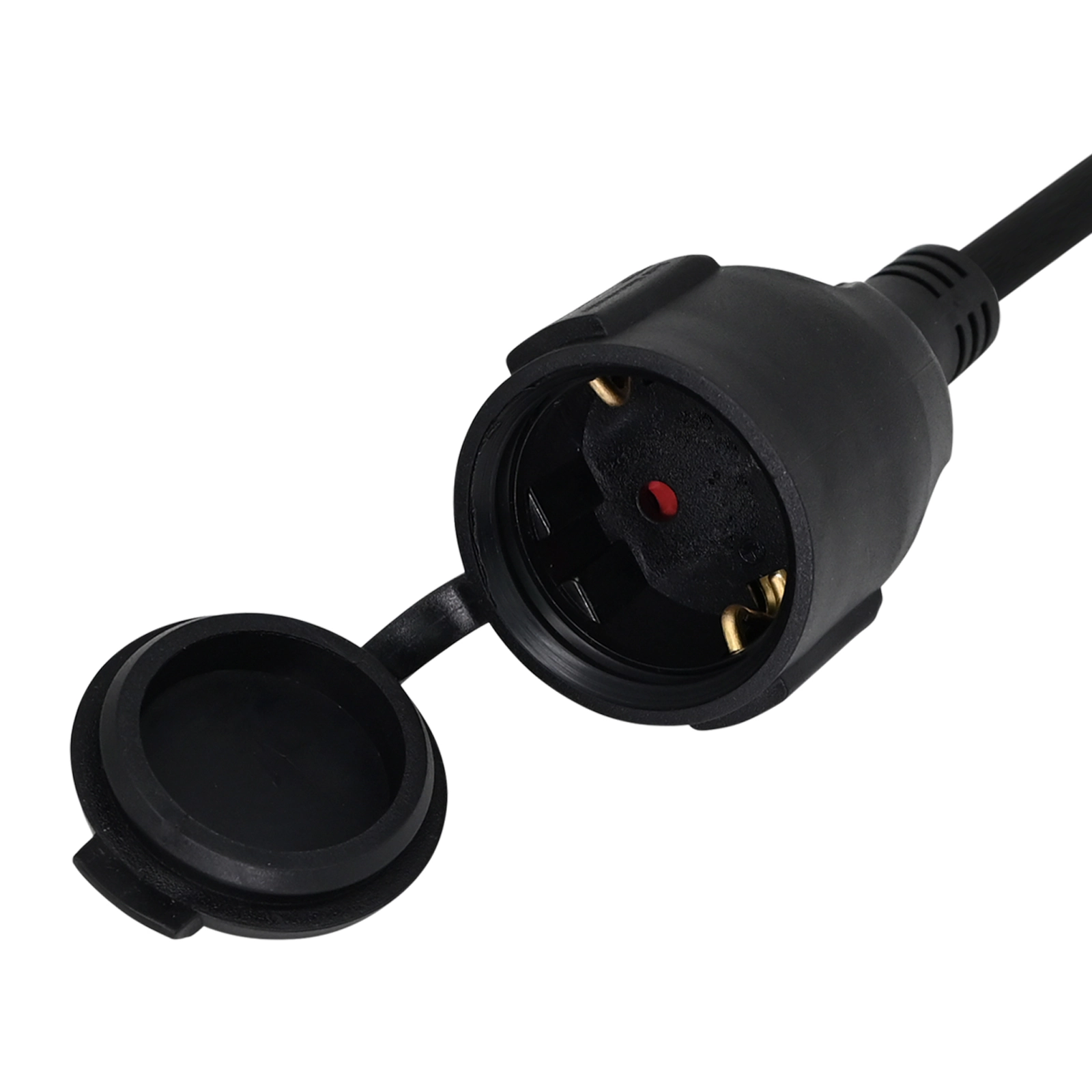 25cm campingstekker zwart