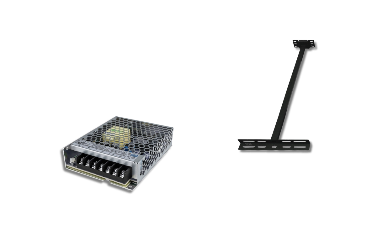 1-fase-rail adapter LEDMAT | wit