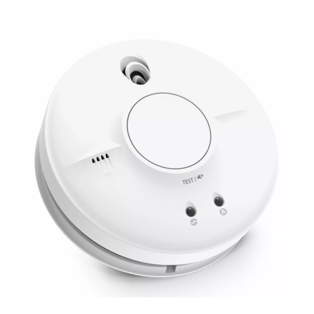 FireAngel 230volt lichtnet rookmelder 3-pack-detail Close-up FireAngel SW1-EUT rookmelder 230 volt