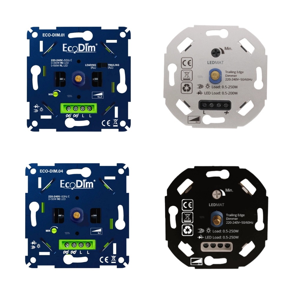 Keuze in LED-dimmers voor gebruik in huurwoningen