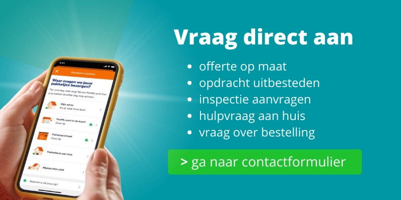 Opdracht aan huis uitvoeren